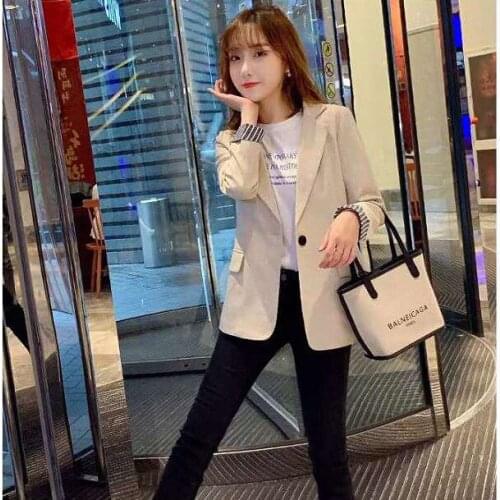 Blazer Women Spring and Autumn Suit Coat Female Casual Suit Top Veste Femme