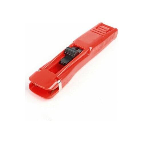 Red Plastic 8 Clip Loaded Quilting Sewing Clip Dispenser