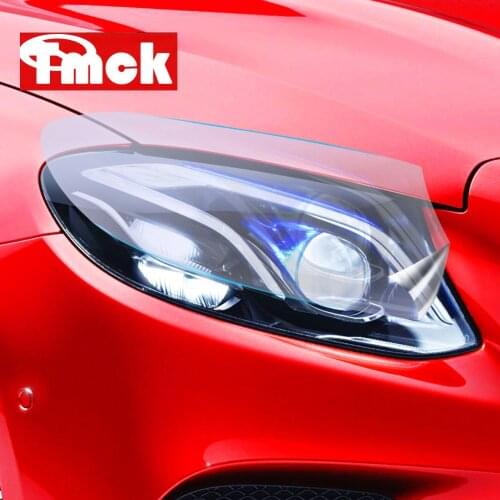 For Mercedes Benz W177 W205 W213 G463 W222 X253 X156 C117 C118 W166 W167 X166 C257 Car Headlights TPU Transparent Protector Film