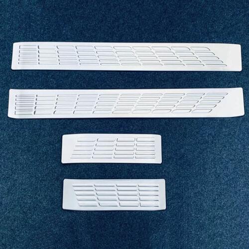 For 2020 2021 Honda FIT Accessories Stainless Door Sill Scuff Plate Kick Guard Pedal Threshold Step Protector Cover Car Styling