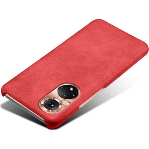 Luxury Vegan PU Leather Cover For Huawei Honor 50 V40 5G 20 30 Lite Funda Wearable Slim Coque For Honor 30S V30 Pro 20S V20 Case