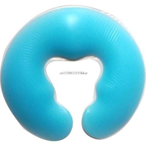 Silicone Massage Table Cradle Face Down Pillow Head Rest Cushion Beauty Pad