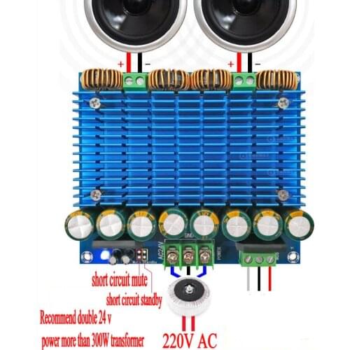 TDA8954 TH 420W+420W Powe Digital Audio Amplifier Board Stereo Amplificador Class D Dual channel