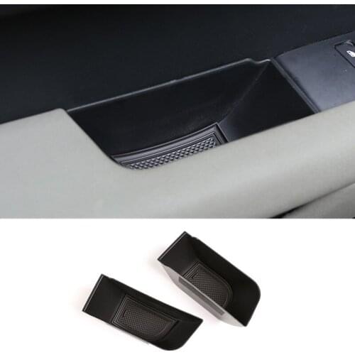 Car Front Door Storage Box Armrest Handle Glove Container Holder Fit For Land Rover Defender 110 2020-2022 Auto Accessories