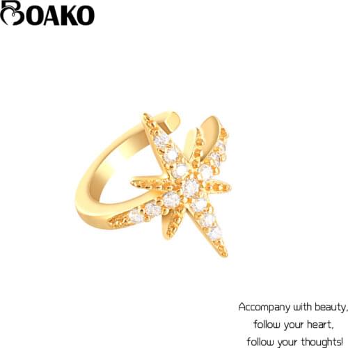 925 Sterling Silver Single Clip Earrings For Women Screw Thread Whorl Round Earring Ear Cuff Earcuff Earings Jewelry Pendientes