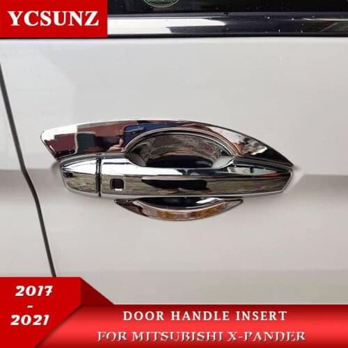 ABS door handle inner bowl cover car exterior accessories For mitsubishi xpander 2017 2018 2019 2020 2021