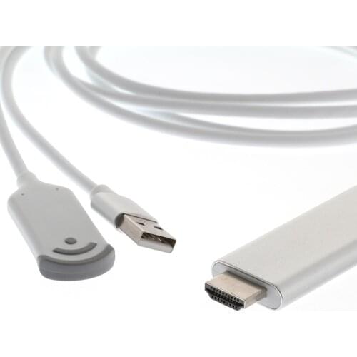 Display TV Dongle Receiver 1080P Wireless WIFI USB 2.0 To HDMI HDTV Adapter Splitter Cable For iPhone/ Samsung smart phone