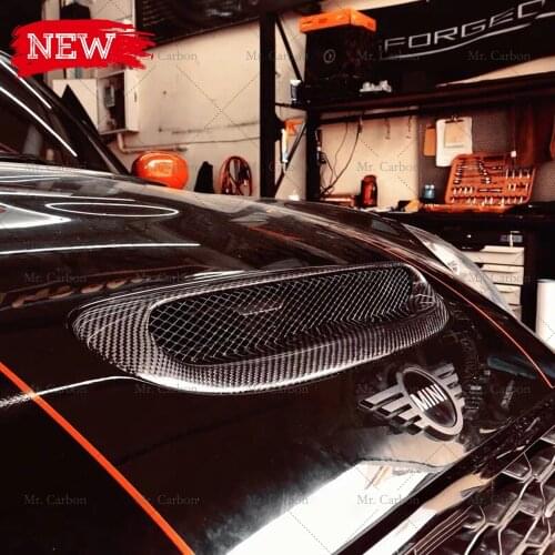 FOR MINI COOPER F54 F55 F56 F57 S EPA STYLE CARBON FIBER SCOOP TRIM BODY KIT TUNING PART FOR F55 BONNET AIR INTAKE DUCT RACING