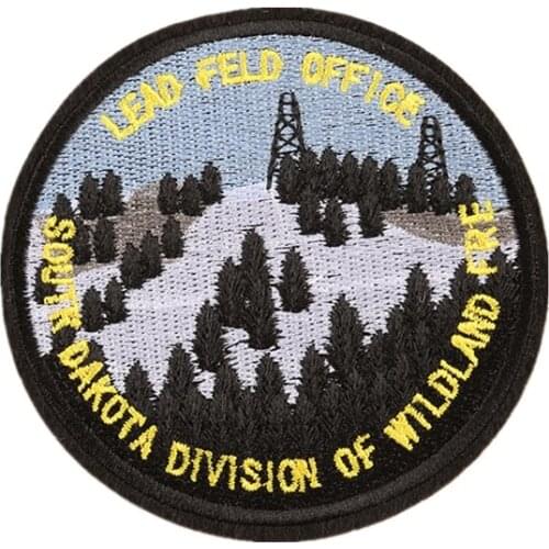 Custom Embroidery business Company Campaign Camp logo Emblem Patch Welcome to customize
