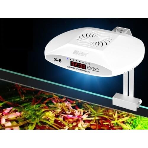 Aquarium Light Fish Tank Clip-on LED Light Lamp Plants Grow Light 50W Aquariums Decor Lighting Adjustable brightness