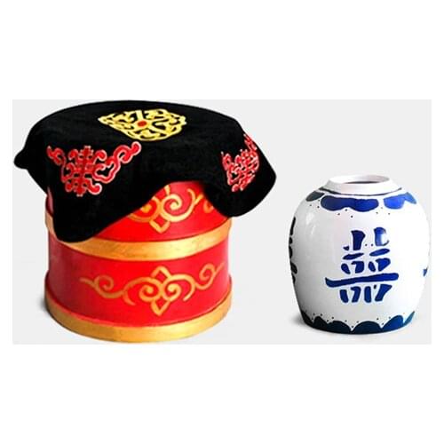 Lucky Sieve Production (Large) Magic Tricks Empty Cylinders Tube Produce Objects Magia Appear Stage Illusions Gimmick Mentalism