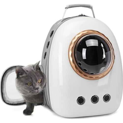 Cats Backpack Transparent And Breathable Space Capsule Backpacks Dog Cat Travel Bag Pet Supplies Pets Carrying Accessories