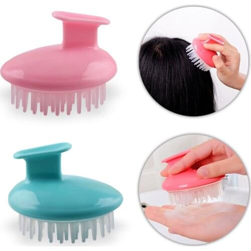 Silicone Head Body Massager Shampoo Scalp Massage Brush Hair Washing Comb Body Shower Brush Bath Spa Slimming Massage Brush