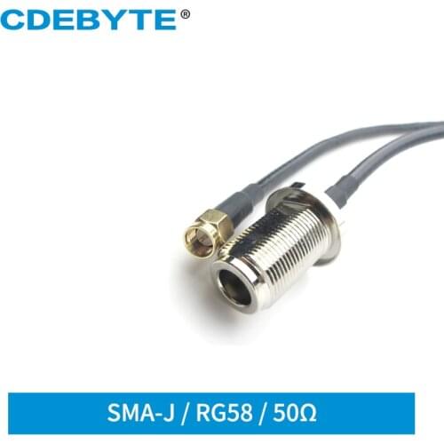 XC-NK-SJ-300 Wifi Antenna Extension Cable N-K SMA-J Interface RG58 Feeder 3m Length For FRP antenna