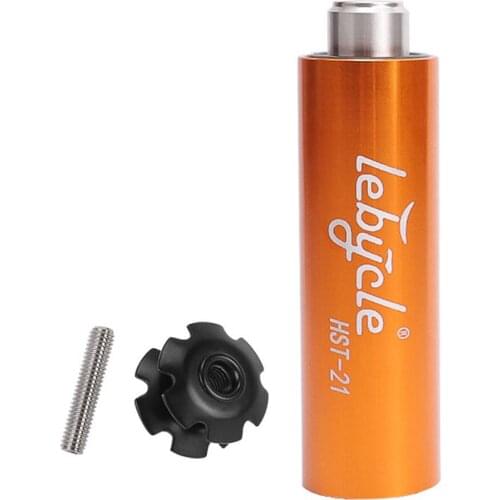LeBycle Bike Fork Star Nut Setter Bicycle Headset Star Nut Setting Installer Sun Flower Core Driving Tool Mounting Sleeve