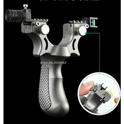 High quality high power rubber band slingshot flat leather slingshot professional fast bow outdoor hunting dedicated 2020