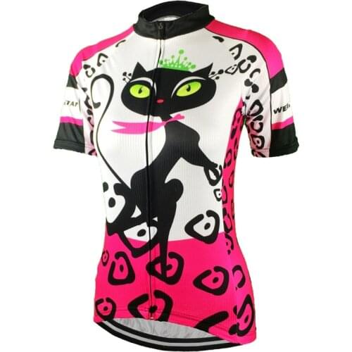 Cycling Jersey Women Short Sleeve Riding Bike Jersey Ropa Ciclismo Quick Dry MTB Bicycle Clothing Cycling Shirts Top Mailllot