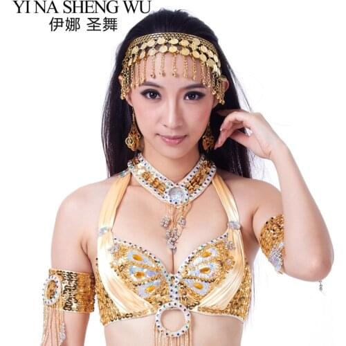 1pc Belly Dancing Accessories Headdress For Belly Dance Women Gold Silver Belly Dance Performance Head Wear Dance Practice Props