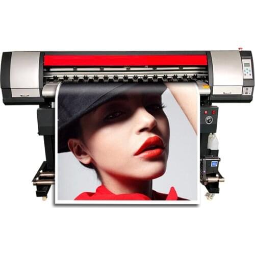 1.8m large format printer single XP600 print head high resolution 1.8m printer solvent free sea shipping
