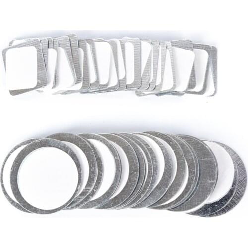 20pcs Makeup Tool Home Metal Sticker Cosmetics Eyeshadow DIY Professional Tightly Square Empty Practical For Magnetic Palette