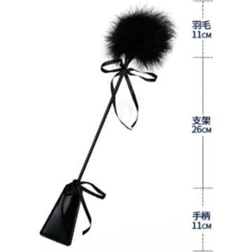3style Feather Whip Slave Bitch Paddle Spank Pu Submissive Bondage Sex Gay Fetish Erotic Sex Doll Toy For Woman Adult Games B015