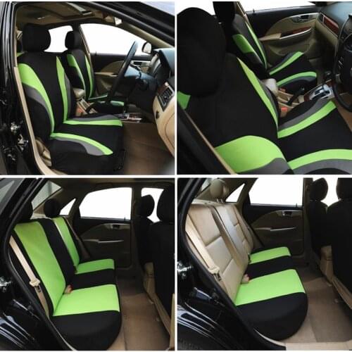 Fishion 4pcs/9pcs fabric car seat cover universal car accessories car seat cover set for car