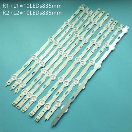 839mm LED Backlight strip 10leds For LG 42 inch LCD TV 42LN5200 6916L-1402A 6916L-1403A 6916L-1404A 6916L-1405A 42" V13 cDMS