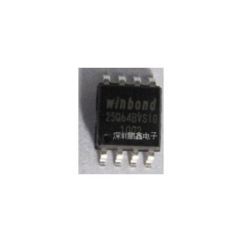 Free shipping 50PCS W25Q64BVSSIG 25Q64BVSIG SOP-8 W25Q64 W25Q64BVSIG+Hot sale