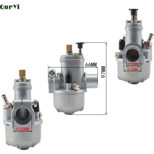 Dellorto PHBG DS Black Racing Carburetor Carburador 2-Stroke PUCH Moped DIO JOG 50cc 90cc BWS100 for Puch Yamaha Zuma BING 15 MM