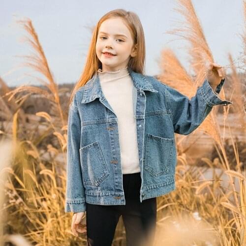 Джинсовые куртки для девочек Kseniya Kids China At AliExpress