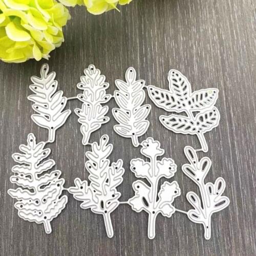W3JA Tree Leaves Metal Cutting Die Stencil DIY Scrapbooking Album Paper Card Template