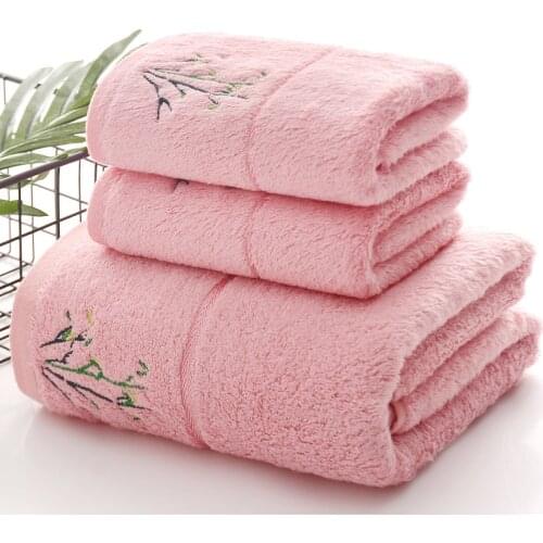 High Quality Bamboo Fiber Bath Towels Set Thicker Home Soft Quick Absorbent Luxury Hand Face Towels Toalha De Praia Washcloth