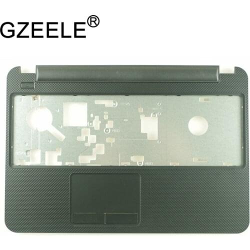 GZEELE new For DELL for inspiron 15R 3521 2521 3537 3521 5521 5537 laptop Palmrest upper Case Cover keyboard bezel topcase black