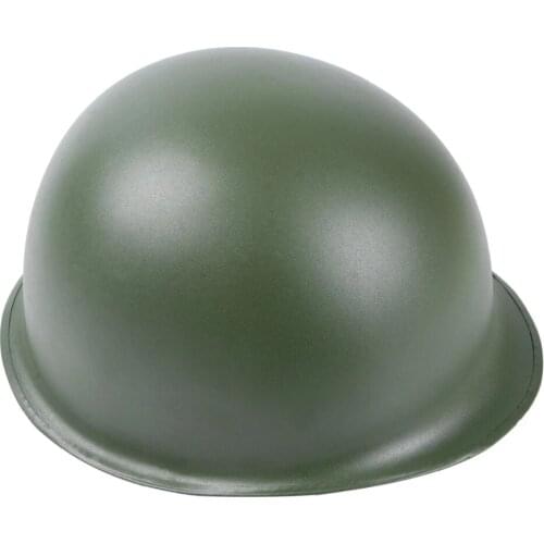 WWII WW2 US Army M1 Helmet Green Seam America Military Helmet Outdoor