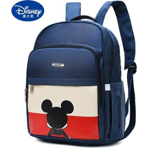 Disney mickey diaper bag mom bag waterproof Backpack fashion multifunctional large capacity Oxford cloth mummy bag mom backpack