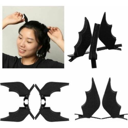 Girl Halloween Stereo Devil Hairgrips Headband Hairband Headwear Accessories Horns Ears Hairpins Barrettes Hair Head Bands Clip