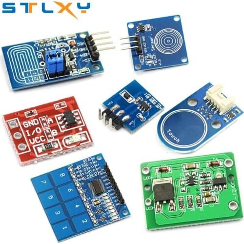 1/4/8/16 Channel TTP223 TTP224 TTP226 TTP229 Jog Digital Touch Button Sensor Capacitive Switch Modules Accessories for Arduino