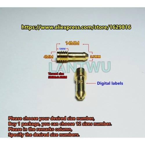 12 pcs/pack)Mikuni carb N151.067 Pilot Jet Kawasaki KZ1000 GS1100 DR-350 Bandit 400 GK75A Impulse GK79A vice injectors Nozzle