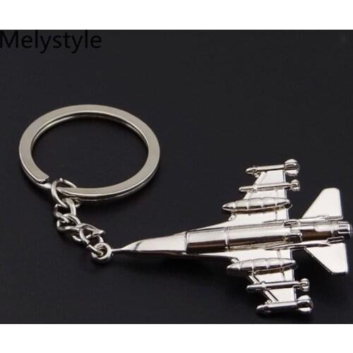 2020 Airplane-Model Key Ring Metal Plane Keychain Unisex Aviation-Pilot-Gift Aircraft-Key fob Airline-Gifts