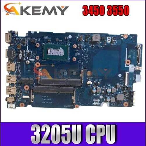 CN-0G3WP7 G3WP7 FOR Dell Latitude 3450 3550 Laptop Motherboard ZAL50/51/60/61 LA-B071P w/ 3205U Mainboard NOTEBOOK PC 100%tested