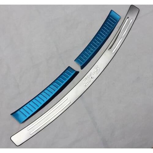 For Mazda Cx-5 Cx5 2013 2014 2015 2016 Rear Guards Stainless Steel Rear Bumper Protector Car Styling