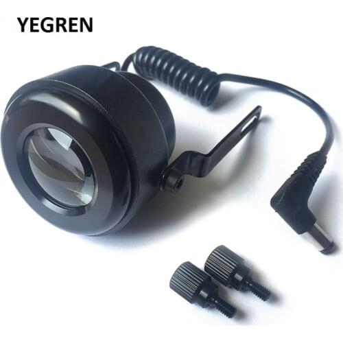 5V Microscope Supplementary Light Source 3W Microscope Top Lamp LED Lighting Illumination for Zoom Stereo Microscope Accessory