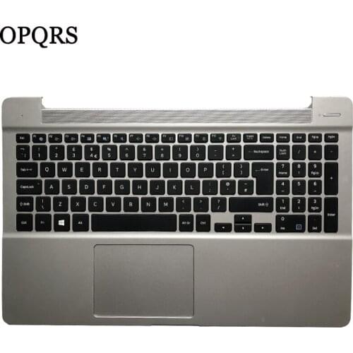 UK laptop keyboard for Samsung NP630Z5J 630z5j BA98-00188B UK keyboard with touchpad palmrest BA98-00189A