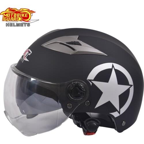 GXT Motorcycle Riding Helmet Motorbike Scooter Helmets Double Lens Visors Scooter Moto Helmet Casco Moto Casque Capacete