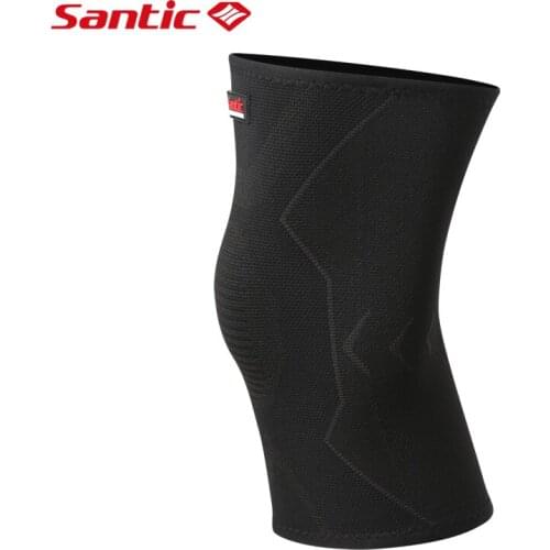 Santic Kneeling Pad Knee Protector Cycling Leg Warmers Sports Elastic Knee Pads Safety Rodillera Deportiva Joelheira Kneecap