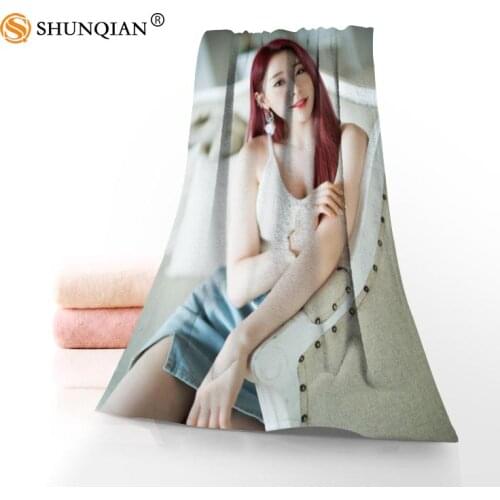 Customize Your Favorite Yeonjung WJSN 35x75cm Daily Exercise Fitness Fast Dry Face Microfiber Towel