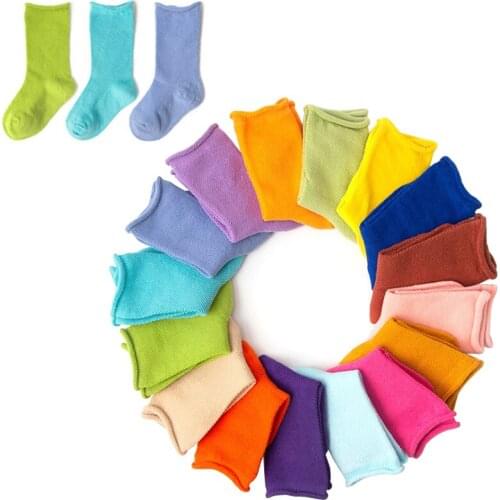 2021 New childrens socks casual boys and girls kids socks