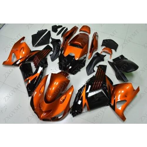 Fairings Zx14 Zx-14r 2006 - 2011 Orange Black Fairing ZZR 1400 10 11 Fairing ZZ-R1400 06 07