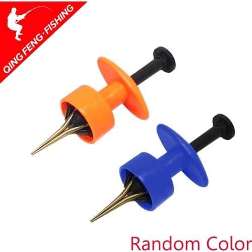 1PCS Portable Fishing Baits Lightweight Clip Fishing Lures Professional Earthworm Bloodworm Clip Fishing Tackle Accessory