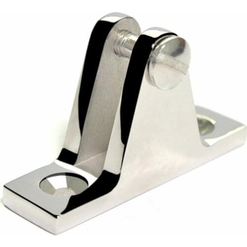 Marine Boat Deck Hinge Mount Bimini Top Fitting Hardware 316 Stainless Steel